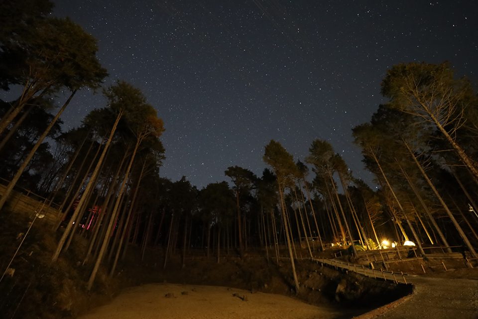 夜空の星が美しいキャンプ場／Kaede Valley＆Hill（カエデバレーアンド